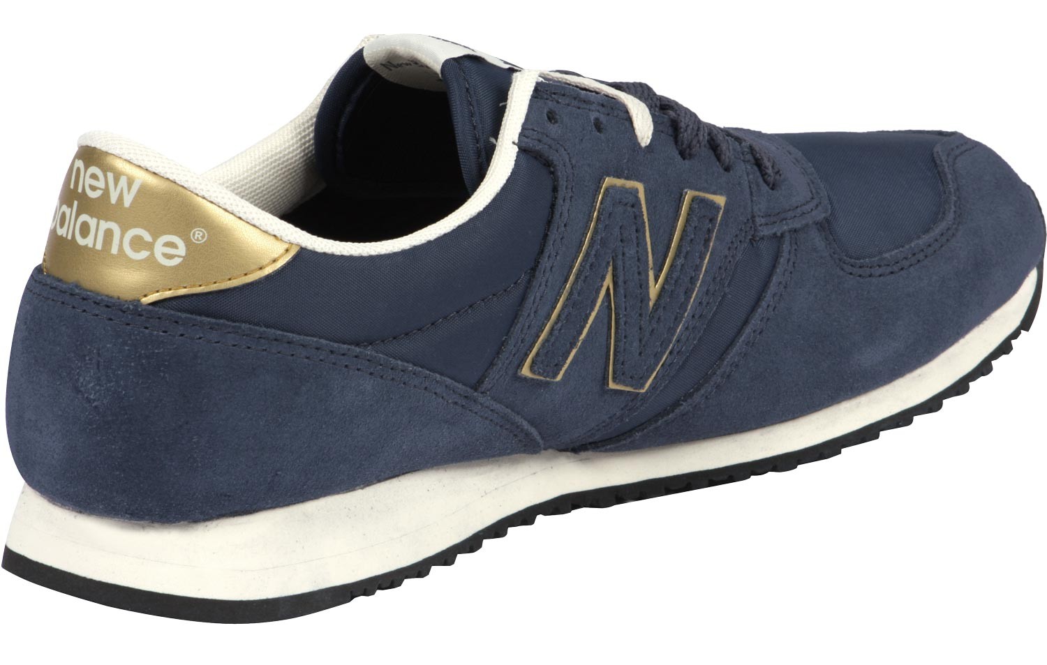 basket new balance bleu marine et or